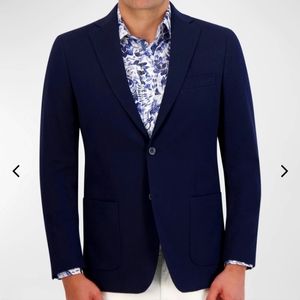 Robert Graham Royal Reno Mondern Fit Wool Suit jacket Size 38R NEW NWT